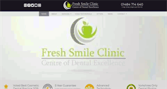 Desktop Screenshot of freshsmileclinic.co.uk